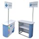 ExpoStands - Mesa o Counter de 90x40 cm con Cenefa