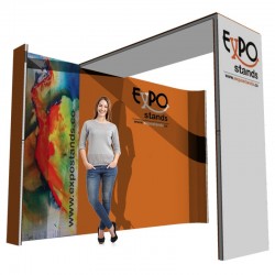 Stand publicitario de 3x2 Expo Stand Ref. ES-St-3x2-001