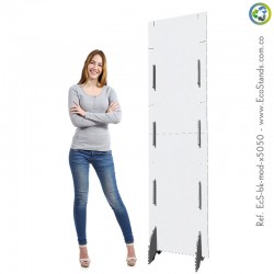 Backing publicitario de cartón modular Eco Stand