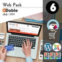 Doble Click / Webpack 6 (Web site + Tienda virtual)