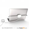 Alarma doble antirrobo para laptops y tabletas.