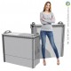 Mesa y counter de cartón Eco Stand 100x45