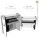 Mesa y counter de cartón Eco Stand 100x45
