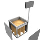 Botadero / basurero Pop Display 60x60x75