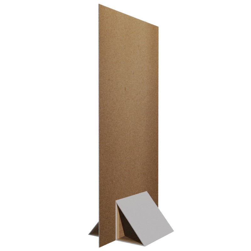 Backing stand display de cartón ecológico Eco Stand