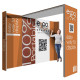 Stand publicitario de 3x2 Expo Stand Ref. ES-St-3x2-001