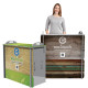 Mesa y counter de cartón Eco Stand 100x45