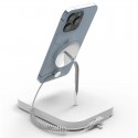 Set de 2 Alarmas antirrobo display para iPhone, con carga inhalámbrica