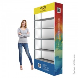 ExpoStands - Repisa exhibidor 2x1