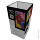 Totem cubo publicitario portátil 2x1