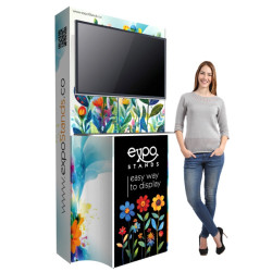 ExpoStands - Soporte para TV 42" con punto de atención.