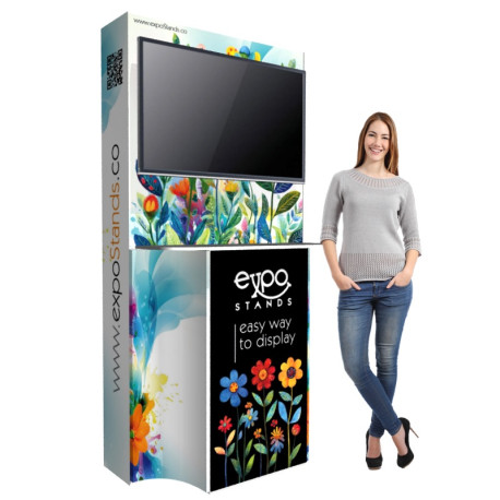 ExpoStands - Soporte para TV 42" con punto de atención.
