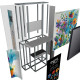 ExpoStands - Soporte para TV 42" con punto de atención.
