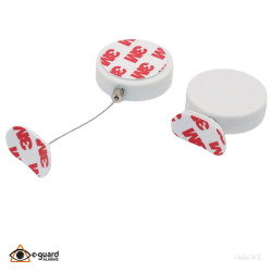 Cable retráctil adhesivo  con cable guaya retráctil
