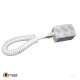Soporte para exhibición antirrobo para celulares, con cable tipo teléfono