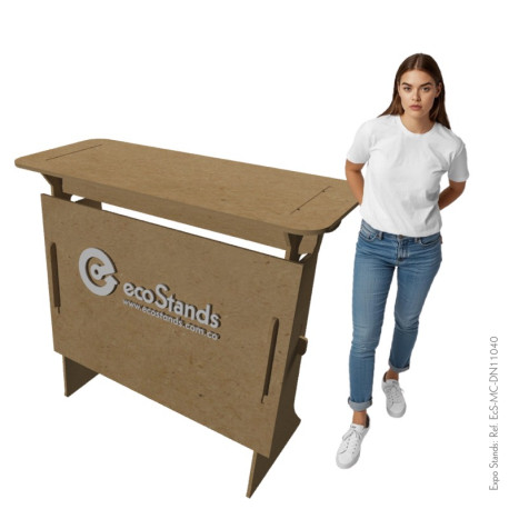 Counter Publicitario desarmable MDF
