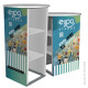 Mesa de reunión y ventas portable
