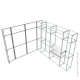 Backwall porta TV escalable para stand